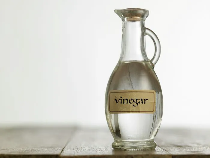 bottle of vinegar