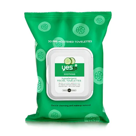 YesTo Cucumber Facial Wipes Image from SHEfinds