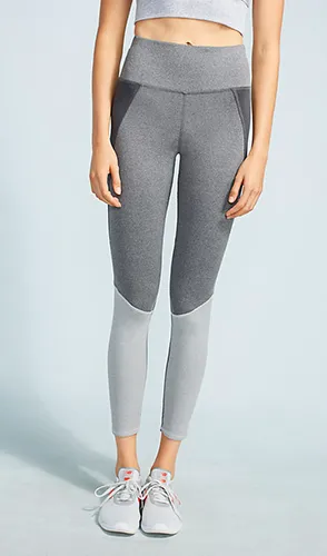Splendid Heather-Blocked Leggings