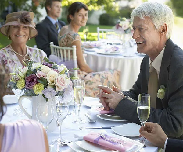 wedding guests