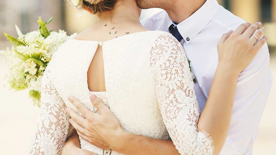 The Best Ways To Cover Up Tattoos For Your Wedding Day - SHEfinds