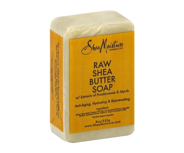 SheaMoisture Raw Shea Butter Anti-Aging Face And Body Bar natural anti-aging product
