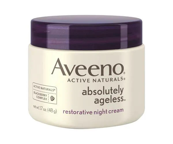 Aveeno® Absolutely Ageless™ Restorative Facial Anti-Aging Night Cream