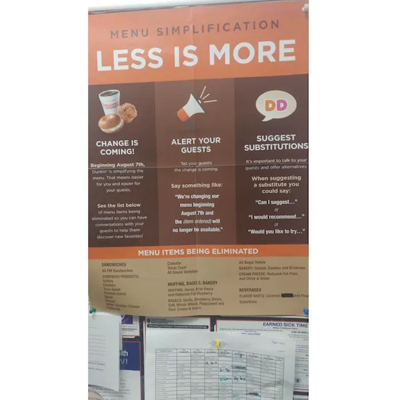 dunkin sad news