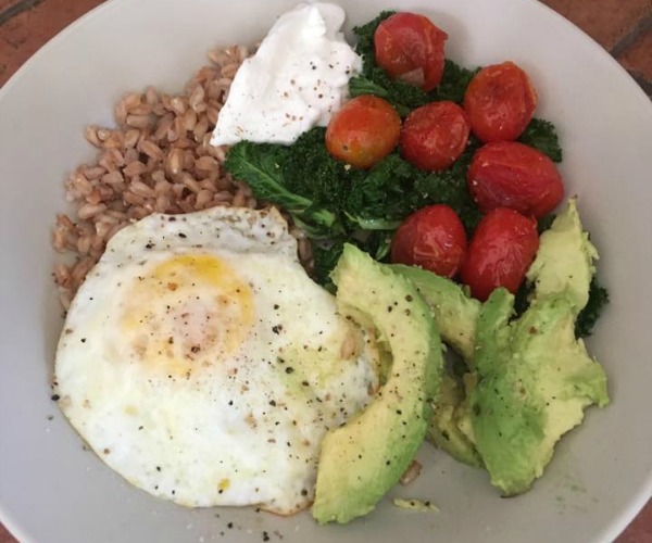 Farro Breakfast Bowl