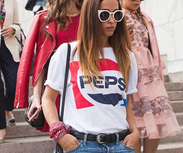 pepsi graphic tee