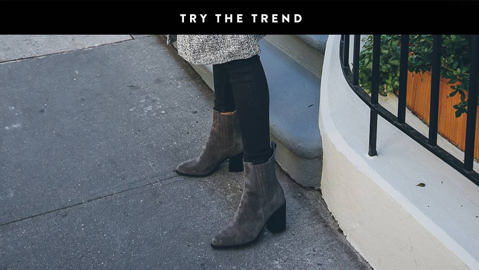 Grey Booties Are Trending Big Time For Fall–Get A Pair ASAP - SHEfinds