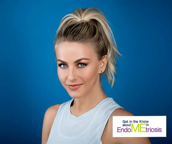She's Spreading Awareness With #MeInEndo julianne hough endometriosis