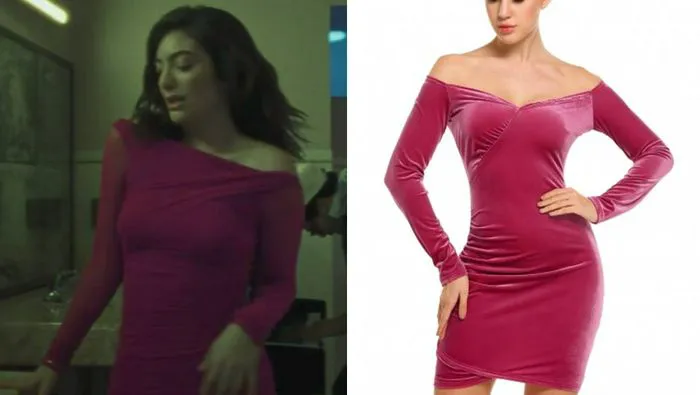 lorde green light dress