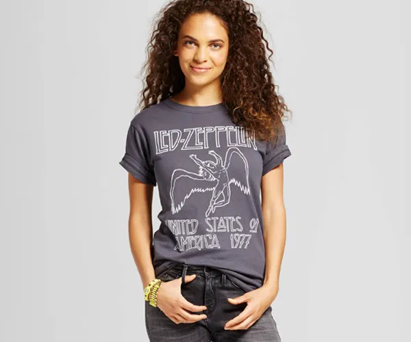 band graphic tee