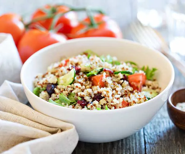 Quinoa protein flat stomach