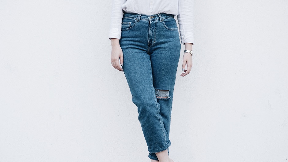 high waisted jeans for small waist big hips