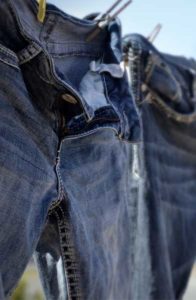 hang dry jeans 