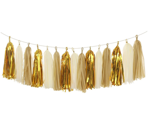 Ling's moment 18 PCS tissue paper tassels