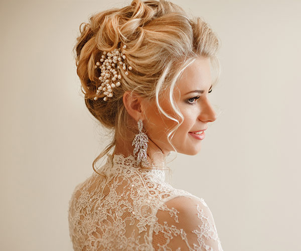 Elaborate updo