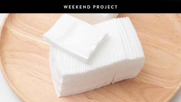 Weekend Project: Make Your Own Cleansing Facial Wipes