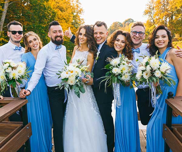3. You Don't Consider How Outdoor Photos Will Look fall wedding