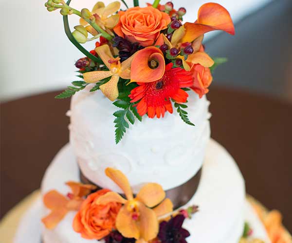 2. You Go Overboard On The Fall Theme fall wedding