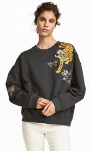 applique sweatshirt