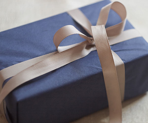 Give A Gift Wrapped box