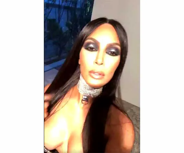 kim kardashian cosume 3