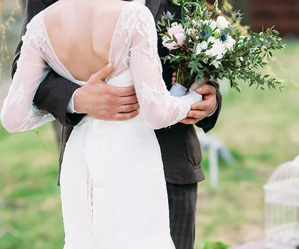 lace wedding dress