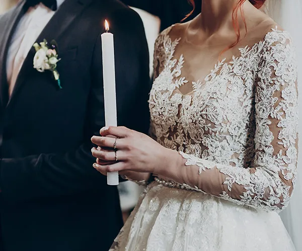 lace wedding dress