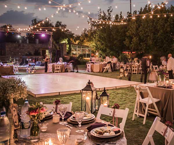 outdoor wedding