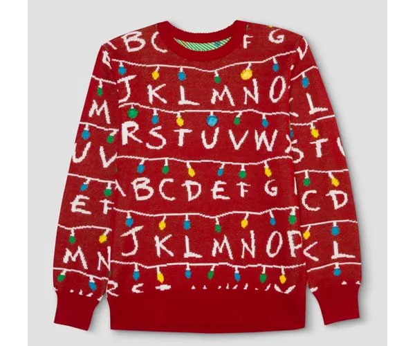 Stranger Things merchandise display at Target store.