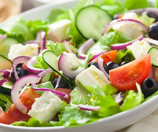 never order salad at a restaurant