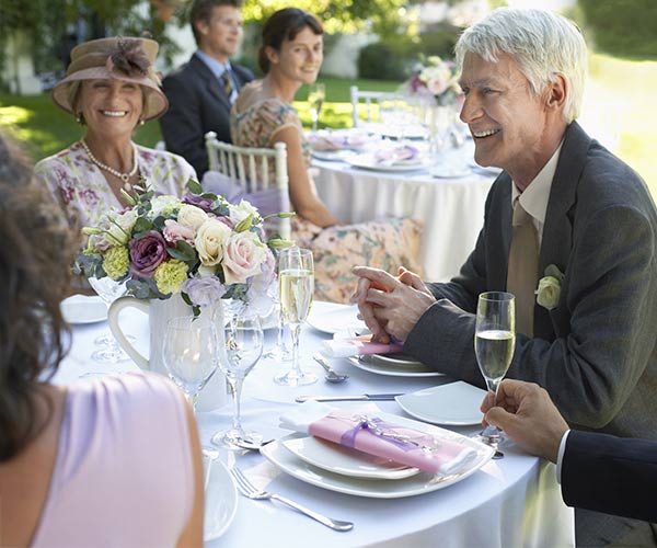 wedding guests