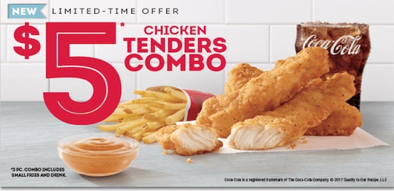 wendys chicken tenders