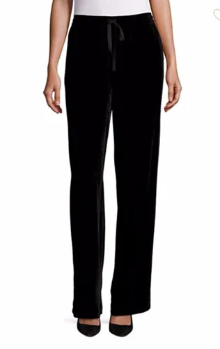 Saks Fifth Avenue Velvet Drawstring Pant