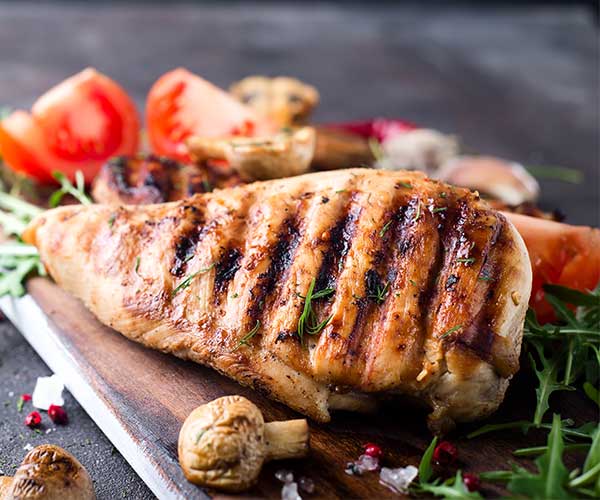 2. Grilled Chicken grilled chicken