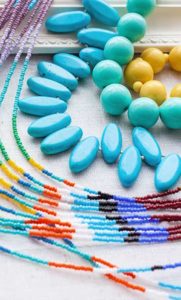 beaded necklaces