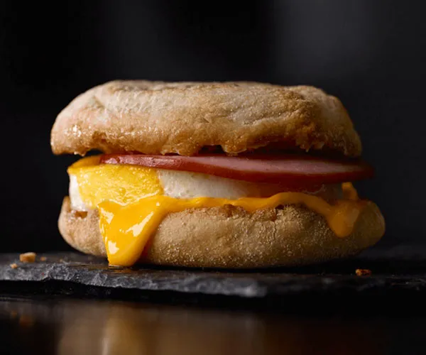 Egg McMuffin Sandwich mcdonalds healthiest menu items egg mcmuffin