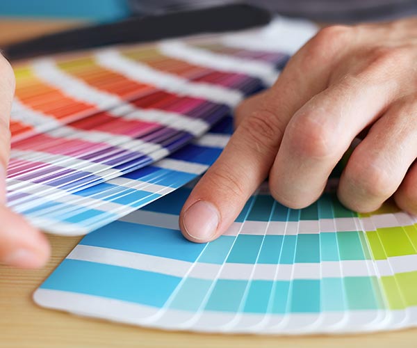 Picking Just Two Colors Color Swatches