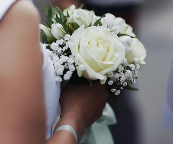 Thinking You Have To Choose White White Bouquet
