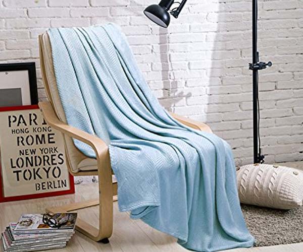 Bamboo Fiber Throw Blanket throw banket