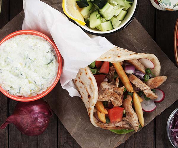 chicken gyro