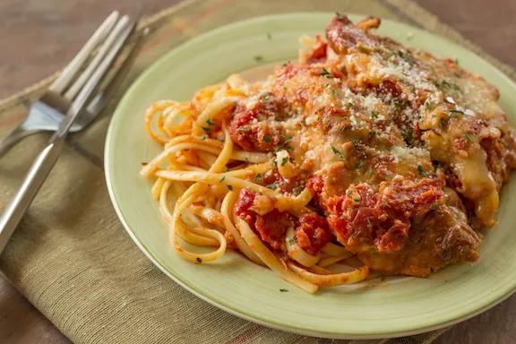 never order chicken parmesan