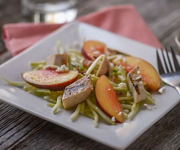 peach coleslaw