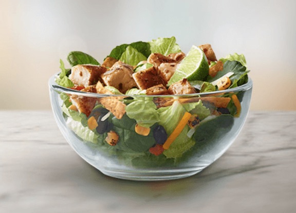 mcdonalds healthy salad