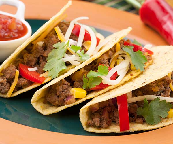 healthy food taco bell