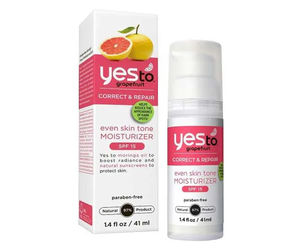 Yes To Grapefruit Even Skin Tone Moisturizer beauty product