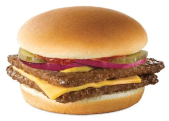 double stack back at wendys