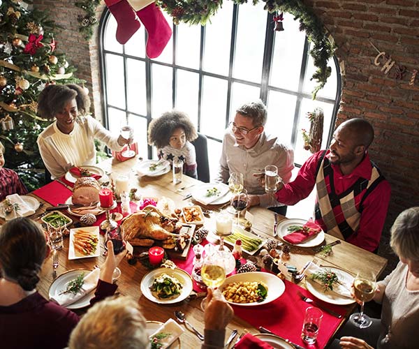 Your Families Will Start Hanging Out More Holiday table