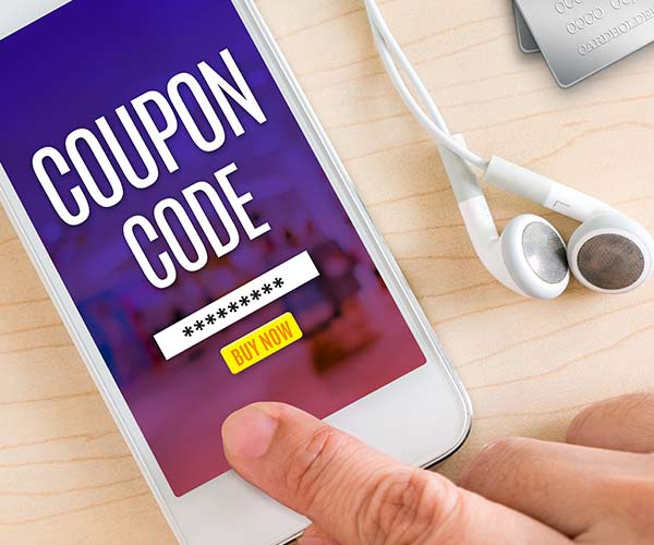 coupon code online shopping