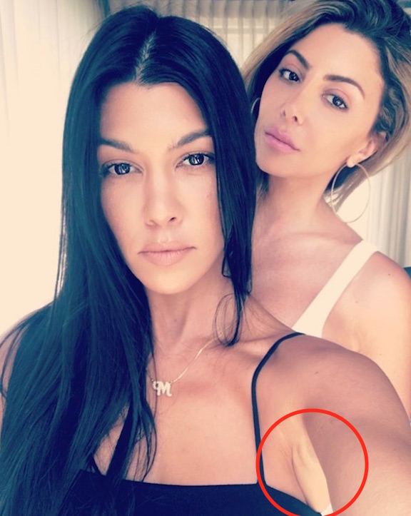 kourtney kardashian photoshop