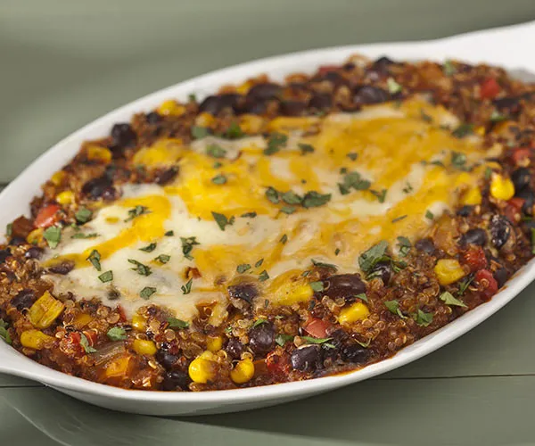 enchilada quinoa casserole